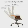 Modern Black Standing Computer Desk & Upholstered Swivel Task Office Chair Set (1500mm ) – AUD-H1929