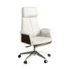 Modern Black Standing Computer Desk & Upholstered Swivel Task Office Chair Set (1500mm ) – AUD-H1929