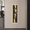 Modern Abstract LED Wall Art Set of 2 with Backlit Light Home Decor — USB Powered
