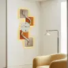 Modern LED Wall Clock with Remote Control – 1000mm Decorative Lighted Wall Clock