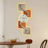Modern LED Wall Clock with Remote Control – 1000mm Decorative Lighted Wall Clock