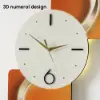 Modern LED Wall Clock with Remote Control – 1000mm Decorative Lighted Wall Clock