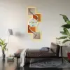 Modern LED Wall Clock with Remote Control – 1000mm Decorative Lighted Wall Clock