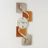 Modern LED Wall Clock with Remote Control – 1000mm Decorative Lighted Wall Clock