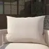 Picture of Costra Outdoor Aluminium & Rope Weave Swivel Lounge Chair in Ivory, Set of 4