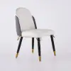 Modern 1600mm Rectangle Sintered Stone Dining Table with 4 Chairs in Gold – AUD-H1942