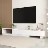 Quoint 180 - 255 cm Extendable TV Unit with 3 Drawers – 40cm – Stand – AUD-H1959