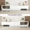 Quoint 180 - 255 cm Extendable TV Unit with 3 Drawers – 40cm – Stand – AUD-H1959