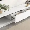 Quoint 180 - 255 cm Extendable TV Unit with 3 Drawers – 40cm – Stand – AUD-H1959