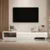 Quoint 180 - 255 cm Extendable TV Unit with 3 Drawers & Light – AUD-H1960