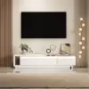 Quoint 180 - 255 cm Extendable TV Unit with 3 Drawers & Light – AUD-H1960