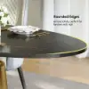 Dining Set 1600mm Oval Sintered Stone Dining Table with 4 Chairs