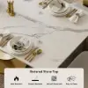 Dining Set 1810mm Sintered Stone Dining Table with 6 Chairs