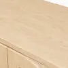 Arune 203 cm Arched Glass Doors TV Stand with Storage and LED