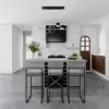 1500mm Modern Grey Sintered Stone Kitchen lsland Wine Storage