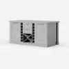 1500mm Modern Grey Sintered Stone Kitchen lsland Wine Storage