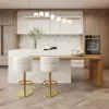 Modern 205 - 270 cm Extendable Wood Kitchen Island with Doors & Drawers, White
