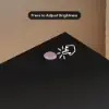 Krila Floating 3-Drawer LED Smart Nightstand with Light Set of 2 – Square – AUD-H1988