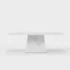 200 cm Modern Rectangular Sintered Stone Dining Table, Indoor/Outdoor, Seats 6-8