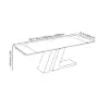 Silexa Modern 2007 mm – 2413 mm Extendable Rectangular Glossy Sintered Stone Dining Table, Seats 6–10 – AUD-H2006