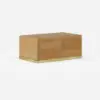 Mordel 100 cm - 180 cm Rectangle Extendable Natural Wood Coffee Table with Storage