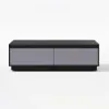 Fero Mid Century 1200 mm Gray Rectangular Coffee Table with 4 Drawers