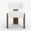 Mid-Century Modern Wood Dining Chairs Set of 2 – AUD-H2042