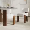 Picture of Mid-Century Modern Wood Dining Chairs Set of 2 – AUD-H2044