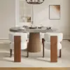 Picture of Mid-Century Modern Wood Dining Chairs Set of 2 – AUD-H2044