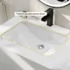 Modern 59" White Floating Double Bathroom Vanity with Sintered Stone Top and Sink – Silver Handles