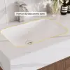 Modern 59" Walnut Floating Double Bathroom Vanity with Sintered Stone Top and Sink – Silver Handles