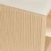 1010mm Wood Shoe Storage Entryway Bench Leather Upholstered – AUD-H2063