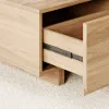 Quoint 120 - 175 cm Extendable Coffee Table with 2 Drawers – Walnut