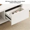 Quoint 1200 mm - 1750 mm Extendable Coffee Table with 2 Drawers