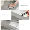 1000mm Freestanding Black Bathroom Vanity, Sintered Stone Countertop & Silver Handles