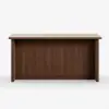 1800mm Kitchen Islands Sintered Stone Walnut Modern with Storage Kitchen Cabinet