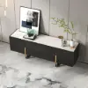 Grovyn 1500mm Sintered Stone Top Fluted TV Stand with Storage