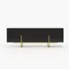 Grovyn 1500mm Sintered Stone Top Fluted TV Stand with Storage