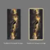 Extra-Large Modern LED Wall Art Set of 2 with Backlit Light Home Decor — USB Powered
