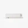 Fero White Extendable TV Stand with 2 Drawers(120 - 200 cm)