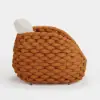 Cocaro Outdoor Aluminium & Rope Weave Lounge Chair in Orange