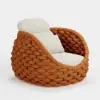Picture of Cocaro Outdoor Aluminium & Rope Weave Swivel Lounge Chair in Orange