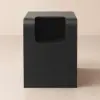 Modern 61 cm Black Multi-Purpose End Table with Magazine Rack