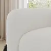 Curva 210 cm Queen 3-Seater Boucle Sleeper Sofa with Mattress – Pop