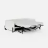 Curva 210 cm Queen 3-Seater Boucle Sleeper Sofa with Mattress – Pop