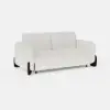 Curva 210 cm Queen 3-Seater Boucle Sleeper Sofa with Mattress – Pop