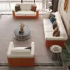 Vertex Modern Leather 3-Piece Living Room Sofa Set – AUD-H2187