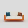 Vertex Modern Leather 3-Piece Living Room Sofa Set – AUD-H2187