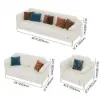 Vertex Modern Leather 3-Piece Living Room Sofa Set – AUD-H2190