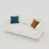 Vertex Modern Leather 3-Piece Living Room Sofa Set – AUD-H2190